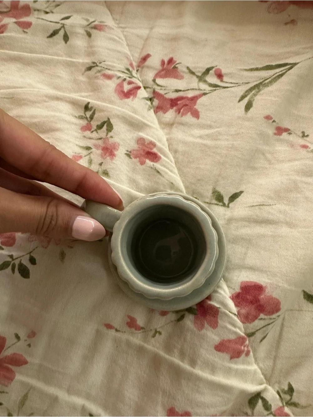 Textured Ceramic Match Holder